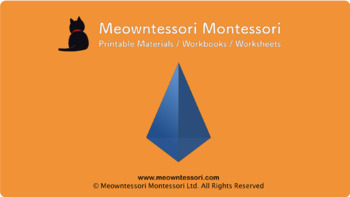 Preview of Montessori Geometry Solids: Nomenclature Cards Presentation