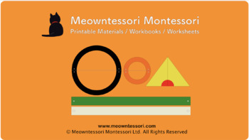 Preview of Montessori Geometry Study of Figures: Open and Closed Regions Presentation