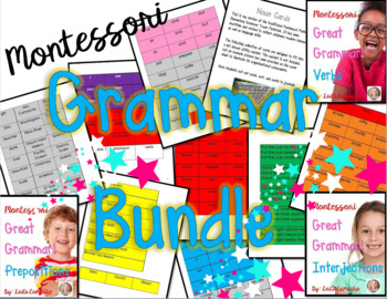 Preview of Montessori Grammar BUNDLE