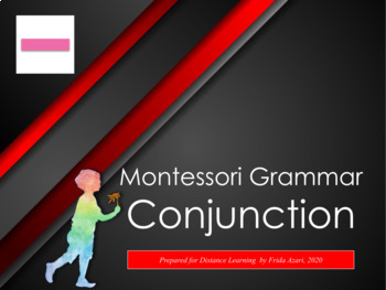 Preview of Montessori Grammar: Conjunction
