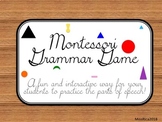 Montessori Grammar Game