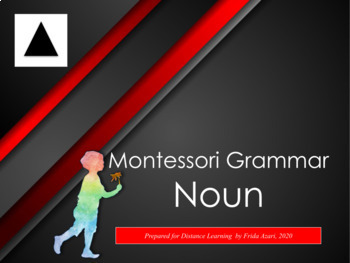 Preview of Montessori Grammar: Noun