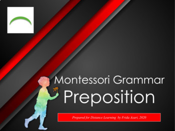 Preview of Montessori Grammar: Preposition