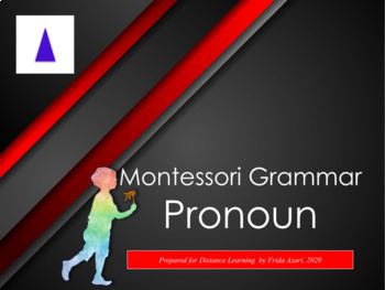 Preview of Montessori Grammar: Pronoun