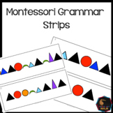 Montessori Grammar Strips