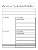 Montessori Grammar Symbol Paper