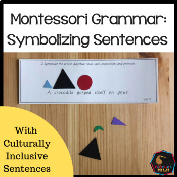 Preview of Montessori Grammar Symbolizing