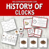 Montessori History of Clocks - Timeline and ordering activities