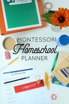 Preview of Montessori Homeschool Planner