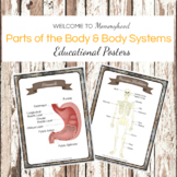 Montessori Human Body Printables: body systems and organs posters