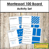 Montessori Hundred Board Activity Set - Number Sequences, 