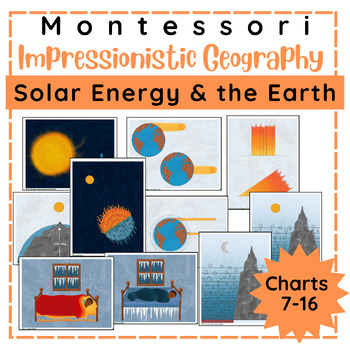 Preview of Montessori Impressionistic Geography Charts 7-16: Chapter 2