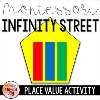 Montessori Infinity Street Place Value Activity with Recording Sheets