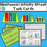 Montessori Infinity Street, Task Cards, & Recording Sheet