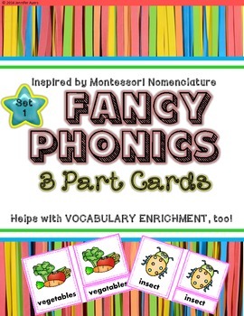 Preview of Montessori Word Work Cards