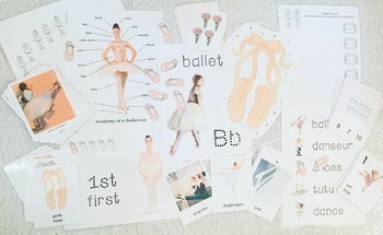 Preview of Montessori Inspired Ballet Unit Study for Preschool