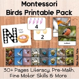 Montessori Bird Printable Pack For Toddlers And Preschoolers