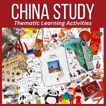 Preview of CHINA Chinese Country Cultural Study | ASIA Continent | Hands-on Activities!