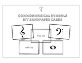 Montessori-Inspired Common Musical Symbols DIY Sandpaper Cards