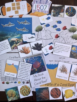 Preview of Montessori-Inspired Coral Reef Bundle