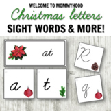 Montessori Inspired Cursive Christmas Letter Cards and Sig