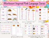 Montessori Inspired Pink Reading Series BUNDLE