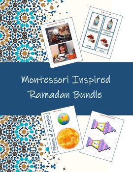 Preview of Montessori Inspired Ramadan Bundle