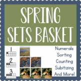 Montessori-Inspired Sets Basket Activity: Spring