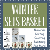 Montessori-Inspired Sets Basket Activity: Winter incl. Sub