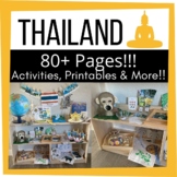 Montessori Inspired THAILAND Asia Unit Study -  Activities