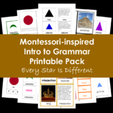 Montessori Intro to Grammar Bundle