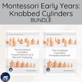 Montessori Knobbed Cylinders Lessons Records & Print your 