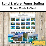 Montessori Land and Water Forms Sorting Cards & Control Chart