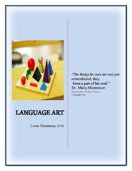 Mathematics Montessori Practical Life Cultural/Geo & Language Album Sensorial 