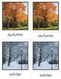 Montessori Learning: Seasons Nomenclature Cards