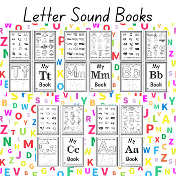 Preview of Montessori Letter Sound Mini Books