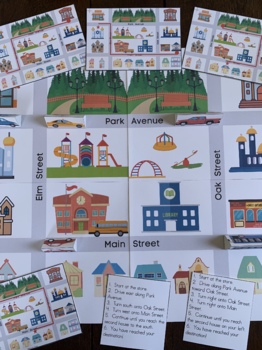 Preview of Montessori Map Game