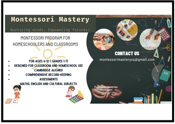 Preview of Montessori Mastery -Maths program Sample year 5 Numeration