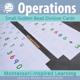 Montessori Math 4 Digit by 1 Digit Division, Golden Bead T