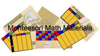 Preview of Montessori Math Materials - Stamp Game Addition