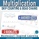Montessori Math Multiplication: Skip Counting with Bead Ch