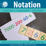 Montessori Math Place Value Notation Cards: Expanded Form 