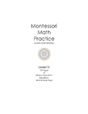 Montessori Math Practice, BUNDLE (all 3 levels)