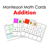 Montessori Math Problem Cards: Addition