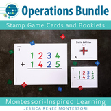 Montessori Math Stamp Game - 4 Digit All Operations Record