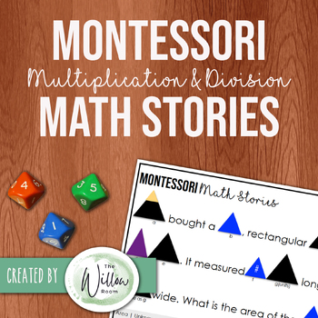 Preview of Montessori Math Stories - Multiplication and Division