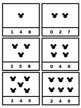 disney counting worksheet math activities preschool preschool