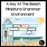 Montessori Miniature Grammar Environment: A Day At The Beach