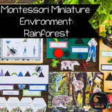 Montessori Miniature Grammar Environment: Rainforest