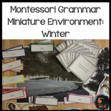 Montessori Miniature Grammar Environment: Winter